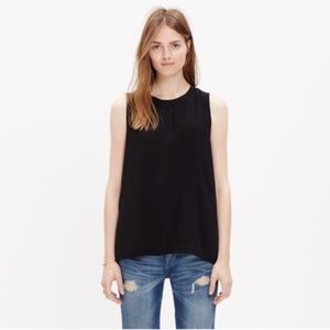 Madewell Silky Black Tank